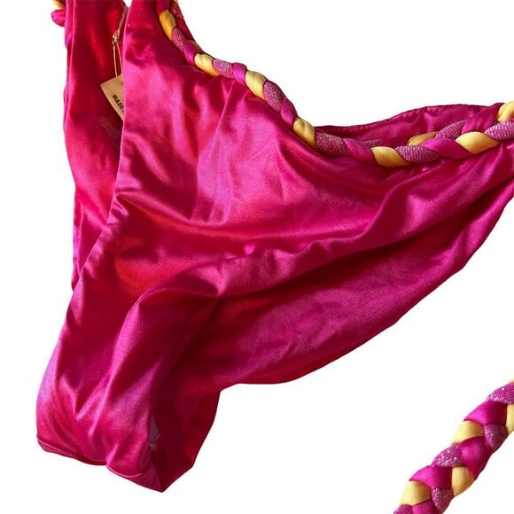 Beach Bunny‎ Still The One Tie Side Bikini Bottom nwt - Picture 3 of 8